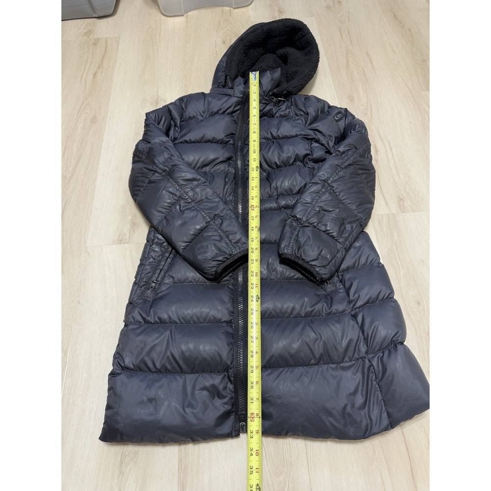 Coach Black Quilted Lightweight Logo Full Zip Puffer Jacket Women's Size Small - Picture 2 of 8